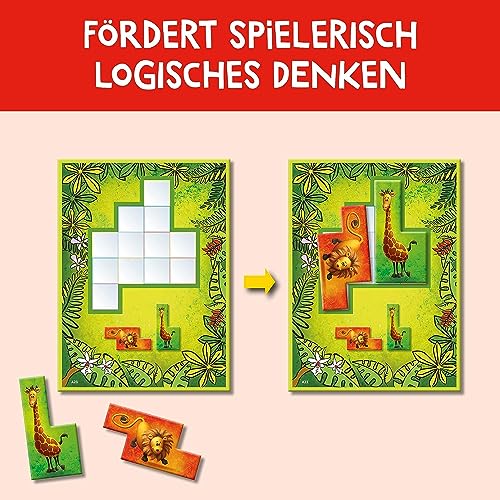 Detalle de Kosmos Ubongo! Junior – Rasantes Legespiel ab 5 Jahren