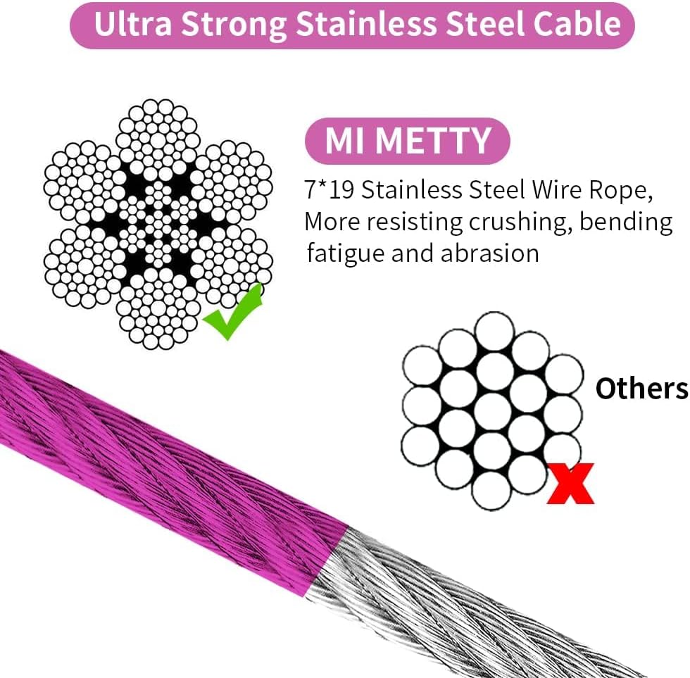 Detalle 2 de Mi Metty 100FT Tie Out Cable for Dogs