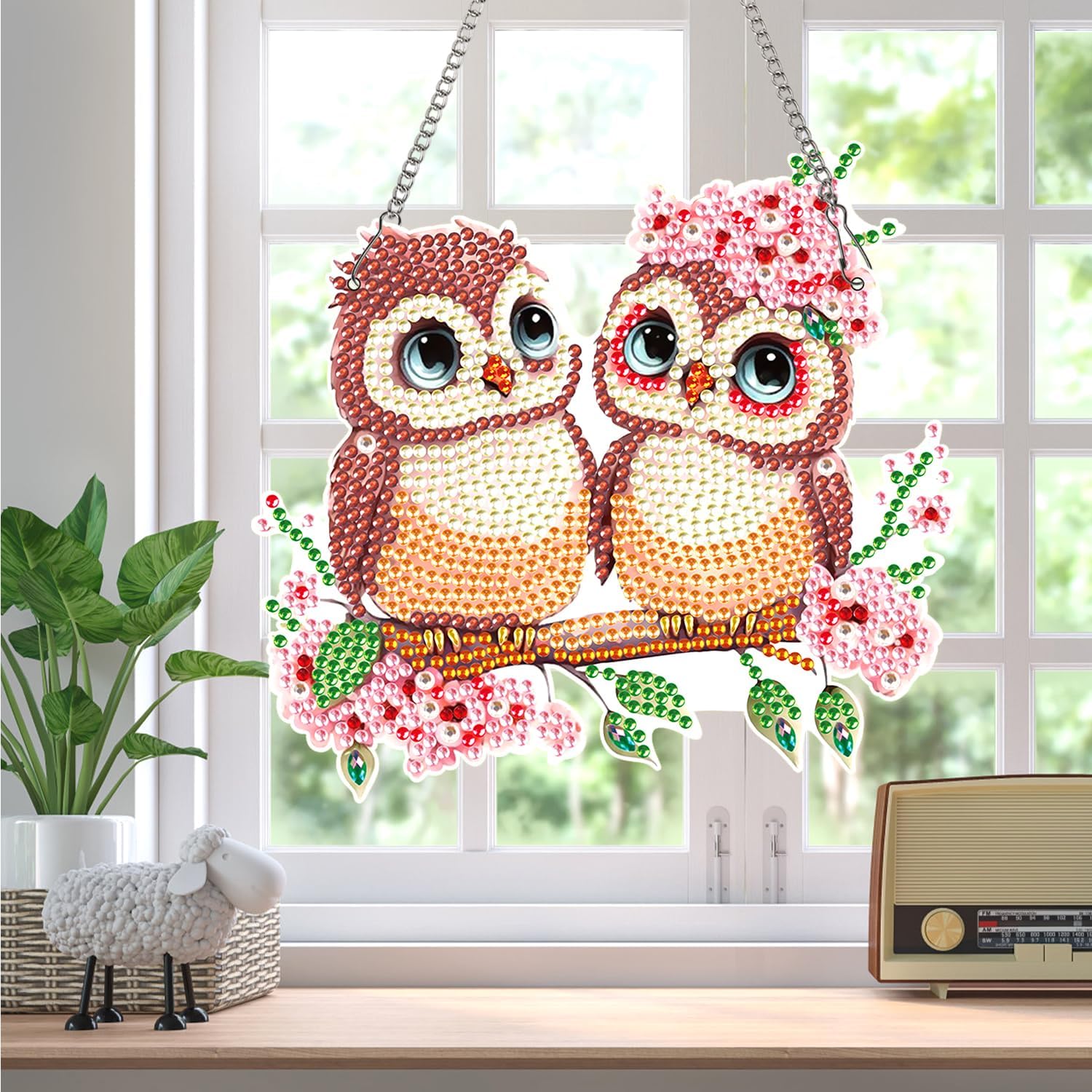Thumbnail 6 de AiYuanzsh Diamond Art Hanging Ornament 5D