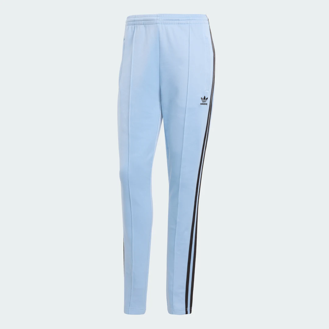 Detalle 2 de Pantalón Adicolor SST de Adidas – azul, para look urbano y cómodo uso diario