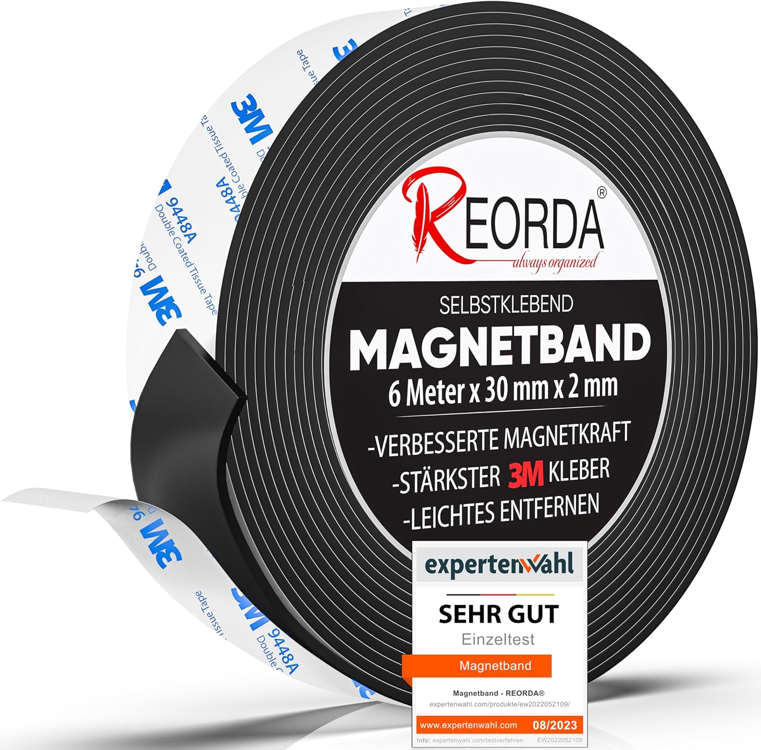 Detalle de Reorda Magnetband selbstklebend 3M 9448