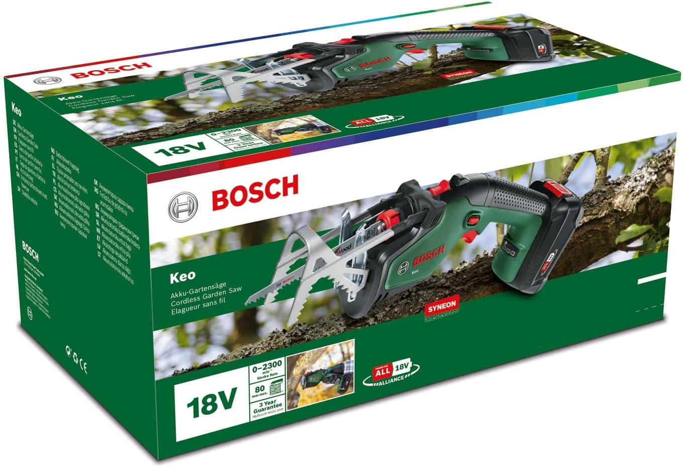 Thumbnail 6 de Bosch Keo Cordless Garden Saw (1 Battery 2.0 Ah, 18 V System) with Swiss Precision Blade