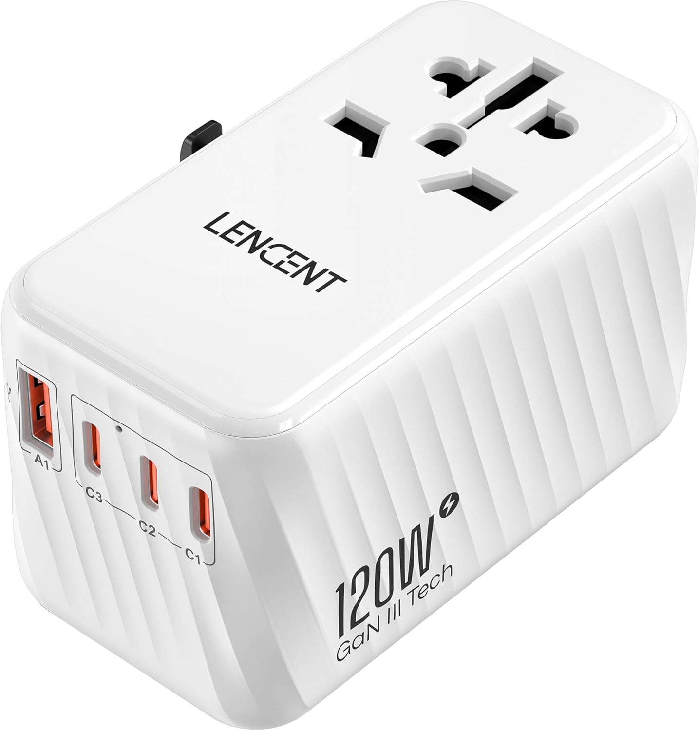 Detalle de LENCENT 120W Universal Reiseadapter Weltweit