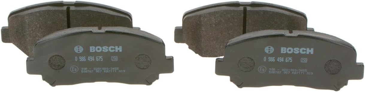 Thumbnail 5 de Bosch BP1670 pastiglie freni auto asse anteriore (con indicatori acustici, senza rame) confezione da 4