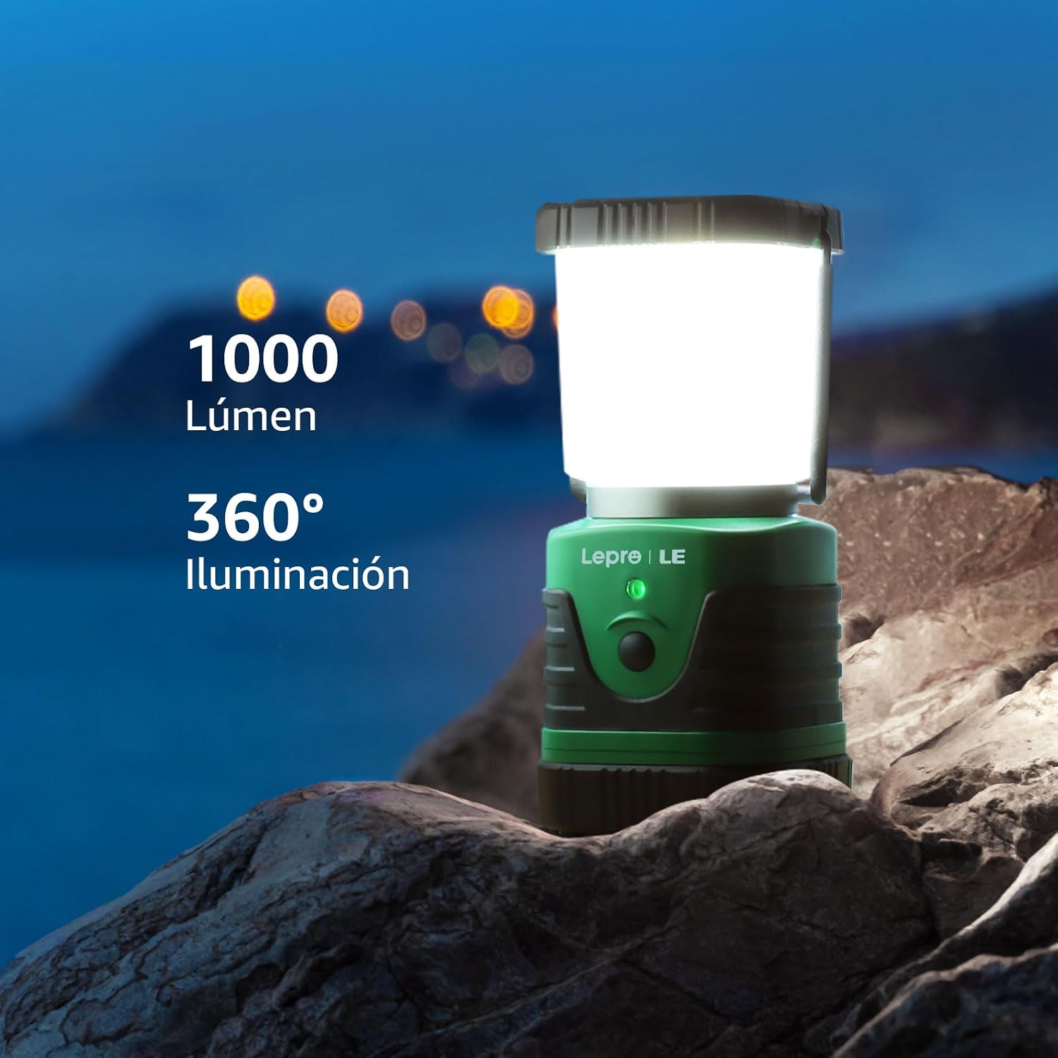 Detalle 2 de Lepro Linterna de Cámping 1000 LM