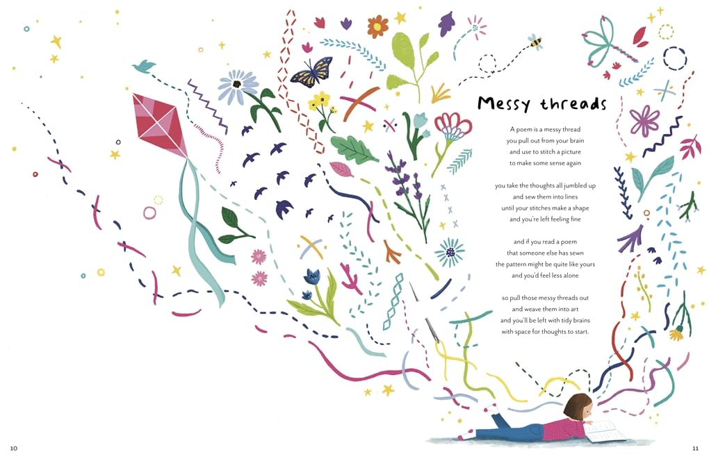Detalle de Words Can Fly av Donna Ashworth – uppmuntrande dikter för barn 7–11 år