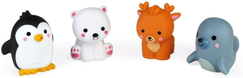 Thumbnail 1 de Janod Spruzzino Animali Polari – Set di 4 per il bagnetto del bambino