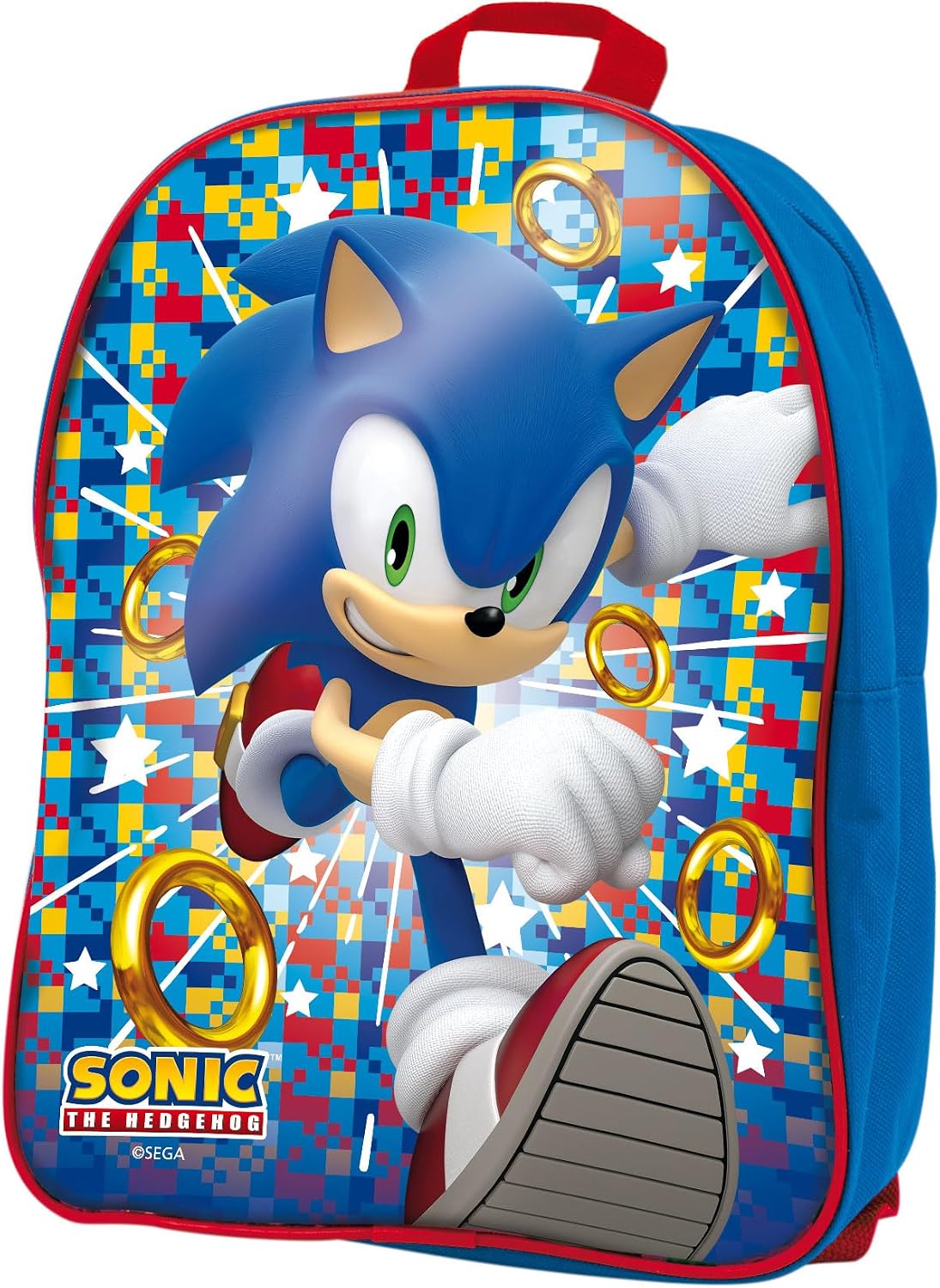Detalle de Lisciani Sonic – Set sac à dos 2 en 1 avec jeux de cartes pour enfants dès 6 ans