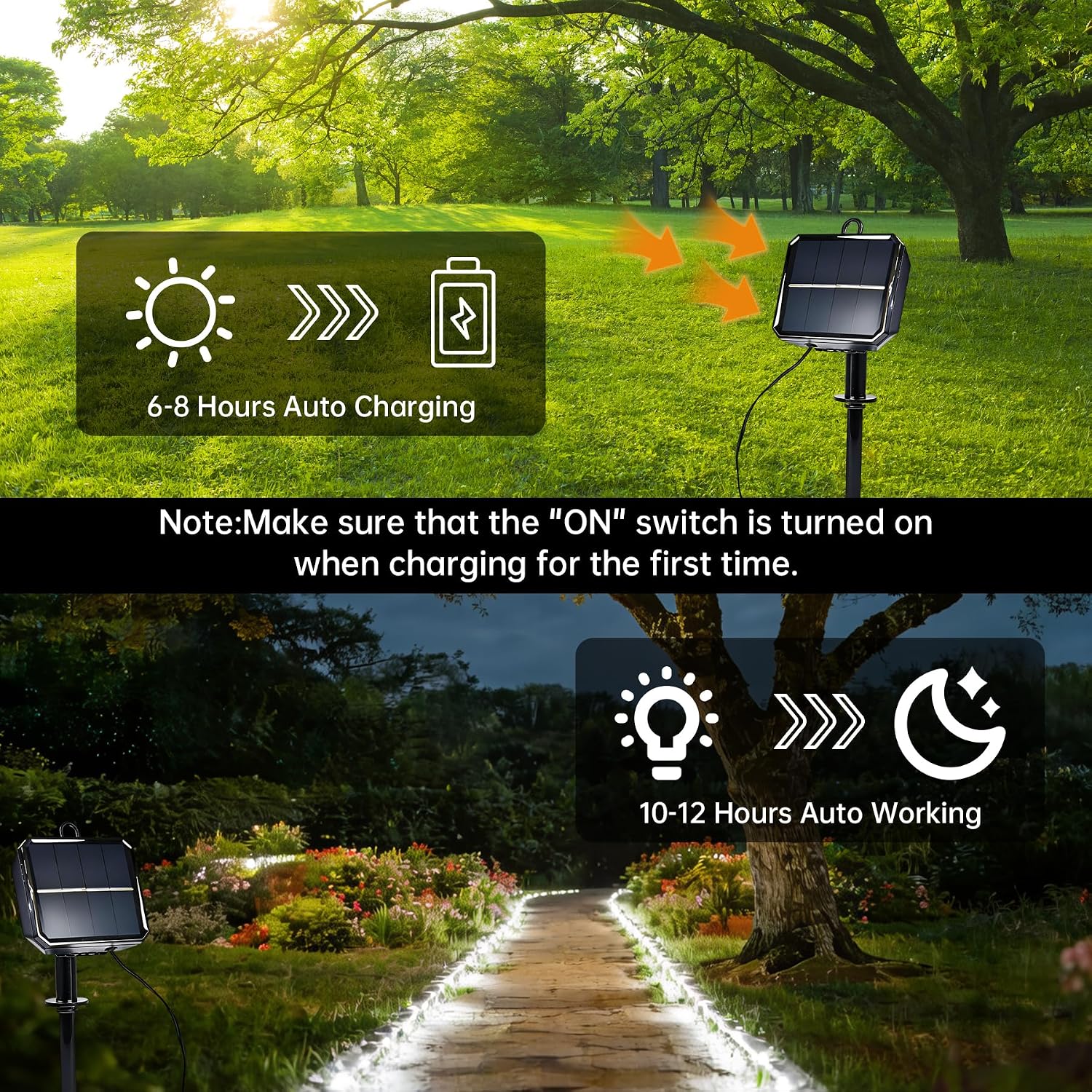 Detalle de Solar Rope Lights, 2-Pack