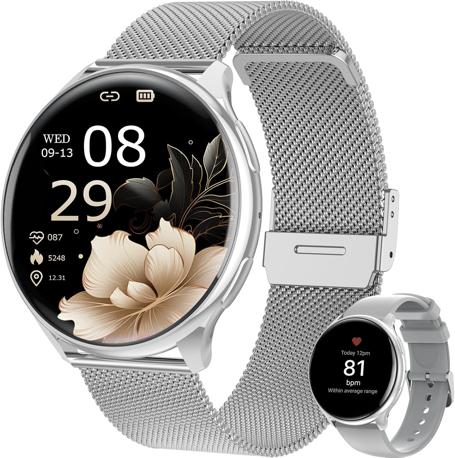 Detalle de SLOKSFil Montre Connectée Femme 1,39''