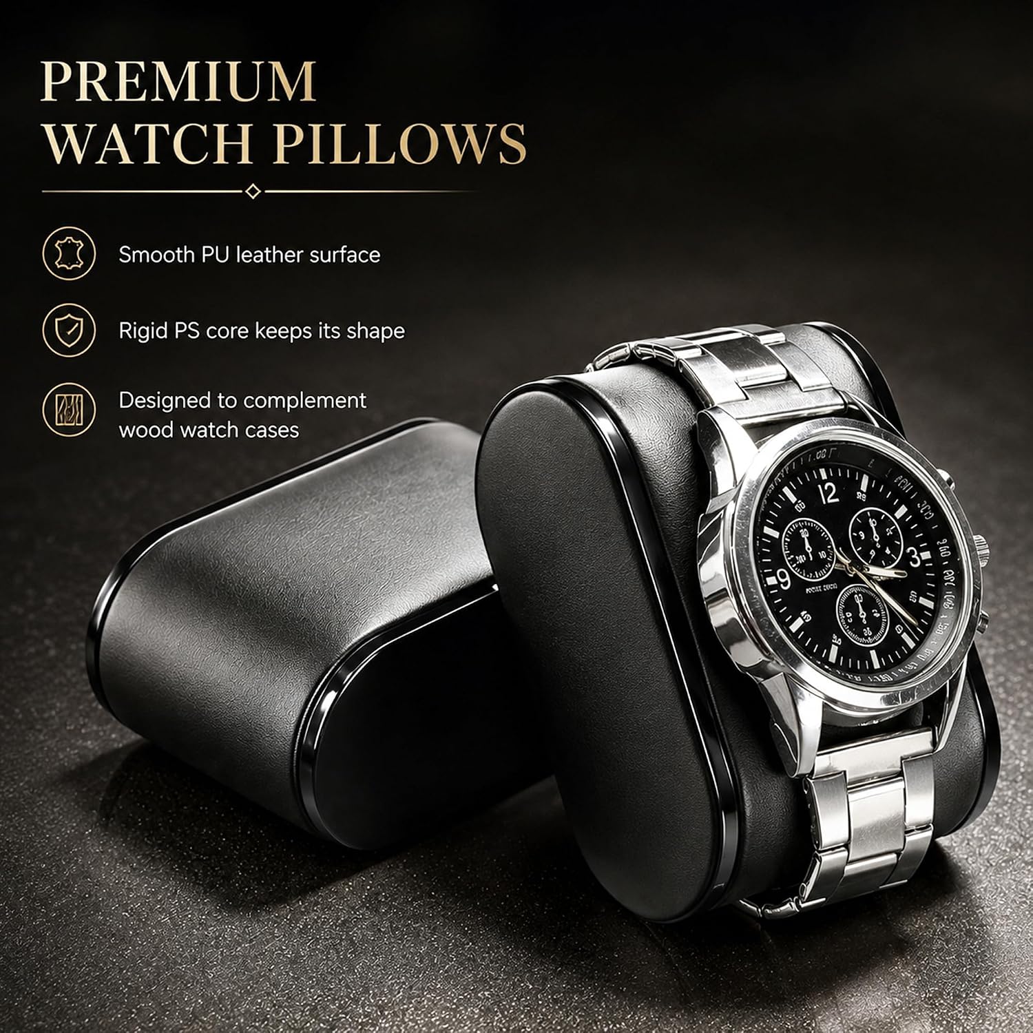 Thumbnail 6 de BEWISHOME High-End Watch Box 20-Slot: Wooden Case with Large Glass Lid