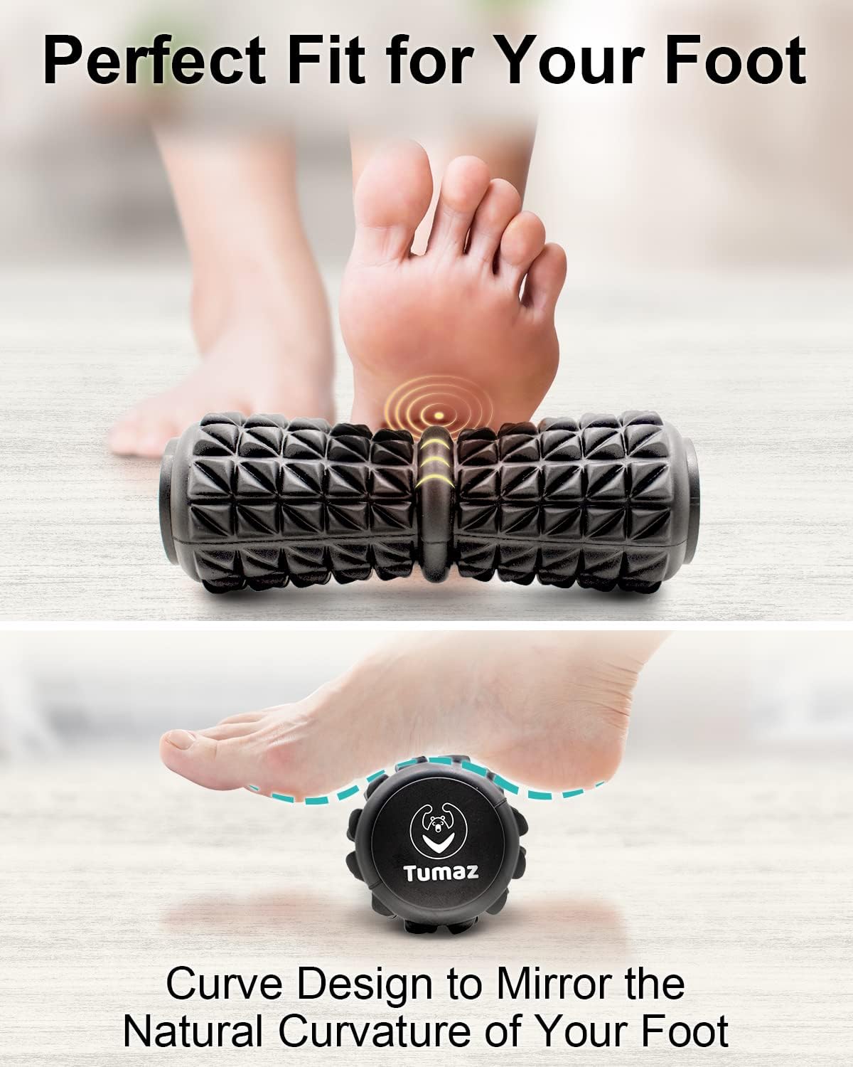 Detalle 2 de Tumaz Foot Roller for Plantar Fasciitis relief
