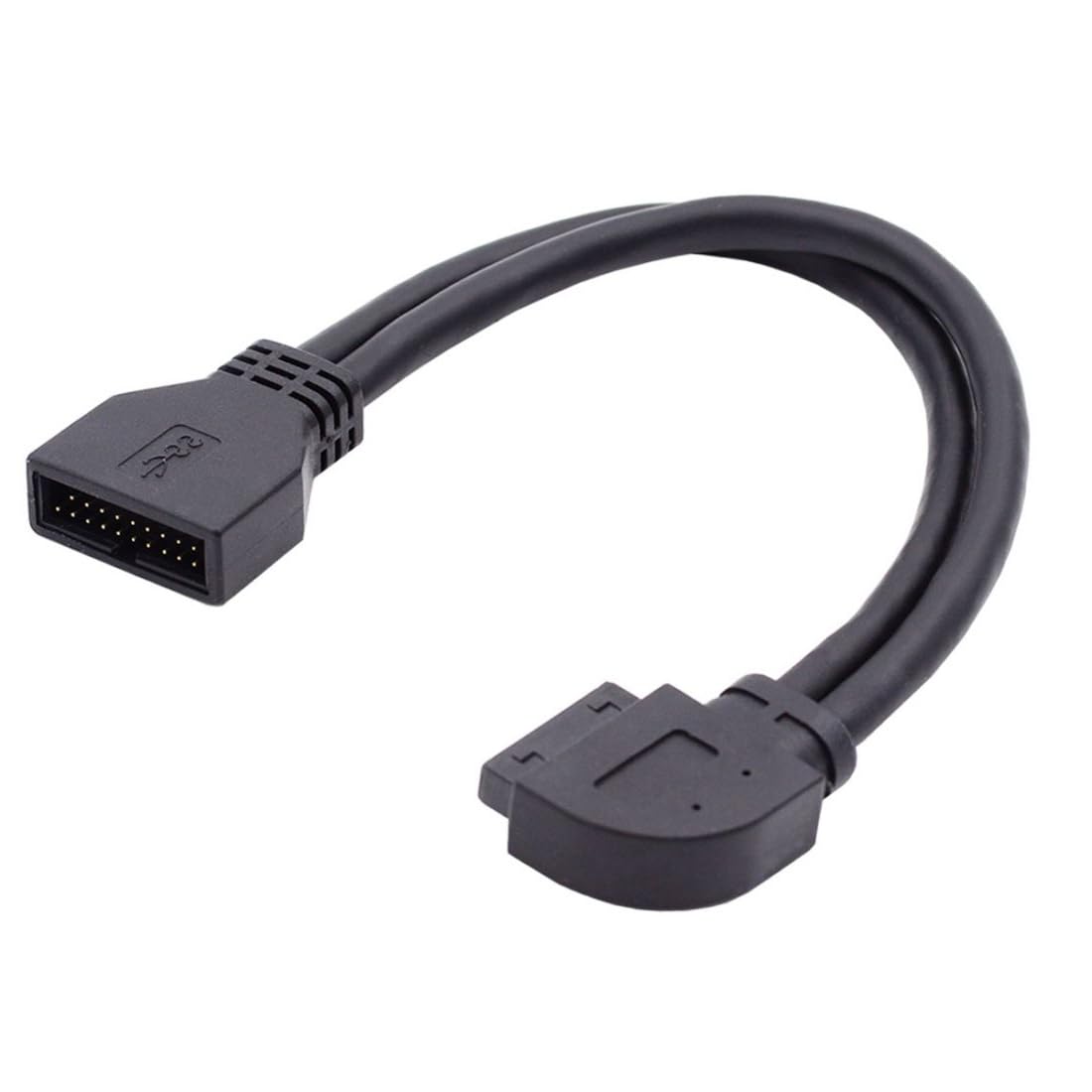 Thumbnail 4 de Chenyang USB 3.0 Frontpanel Header 19/20-polig 90° Verlängerungskabeladapter