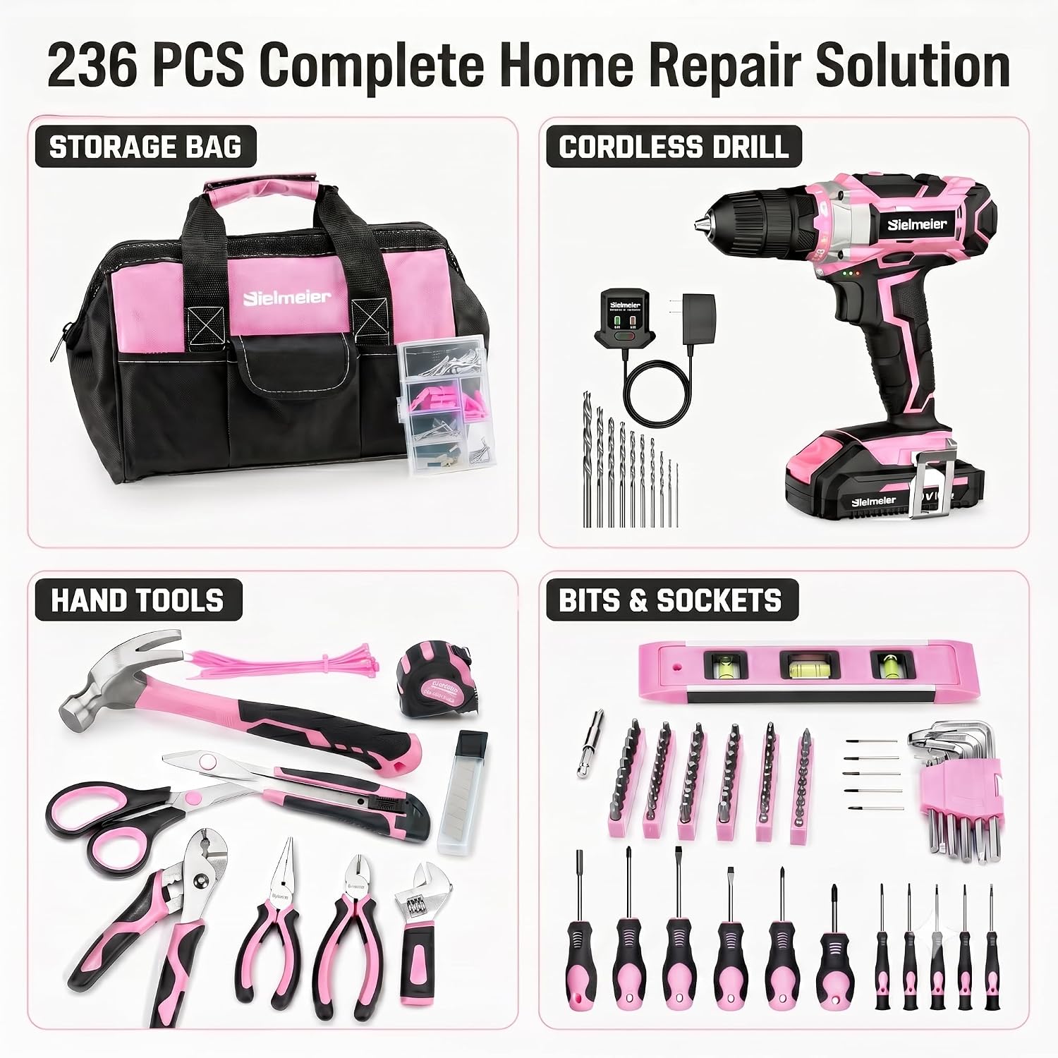 Detalle 2 de Bielmeier Cordless Drill Set 20V