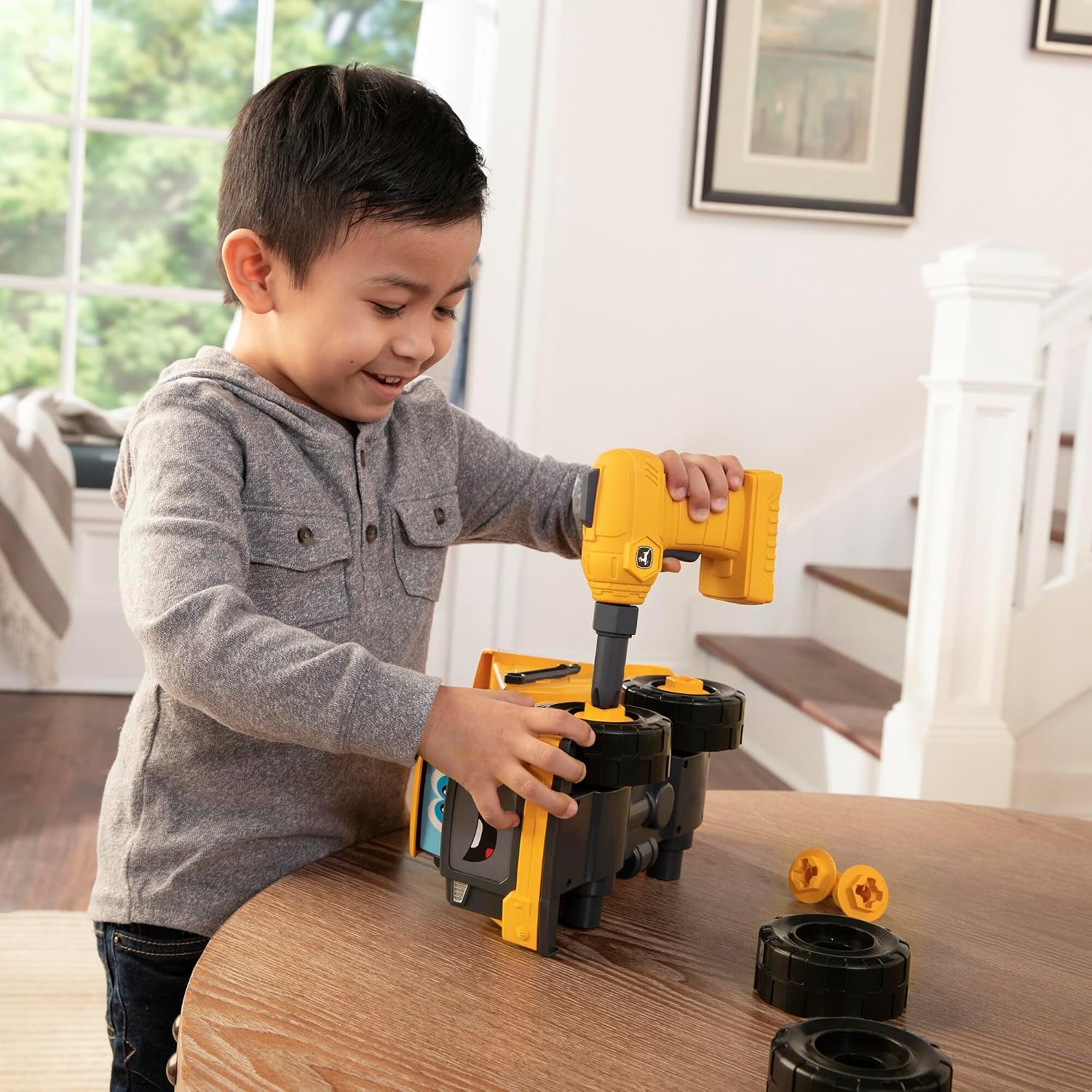 Thumbnail 1 de Build-A-Buddy John Deere Dump Truck 18 months 🚚