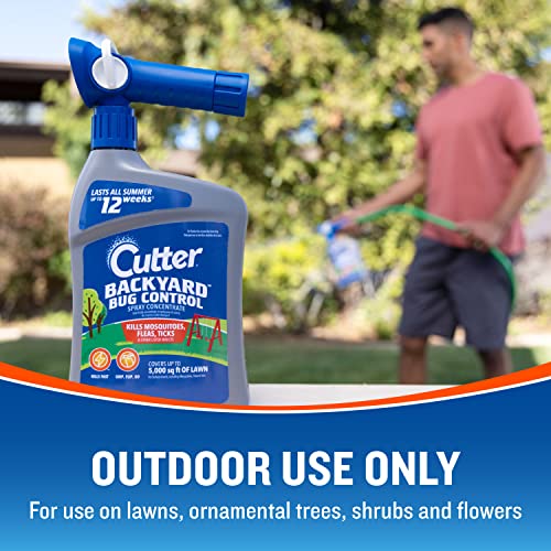 Detalle de Cutter Backyard Bug Control Spray Concentrate (2 Pack) – 32 fl oz Each