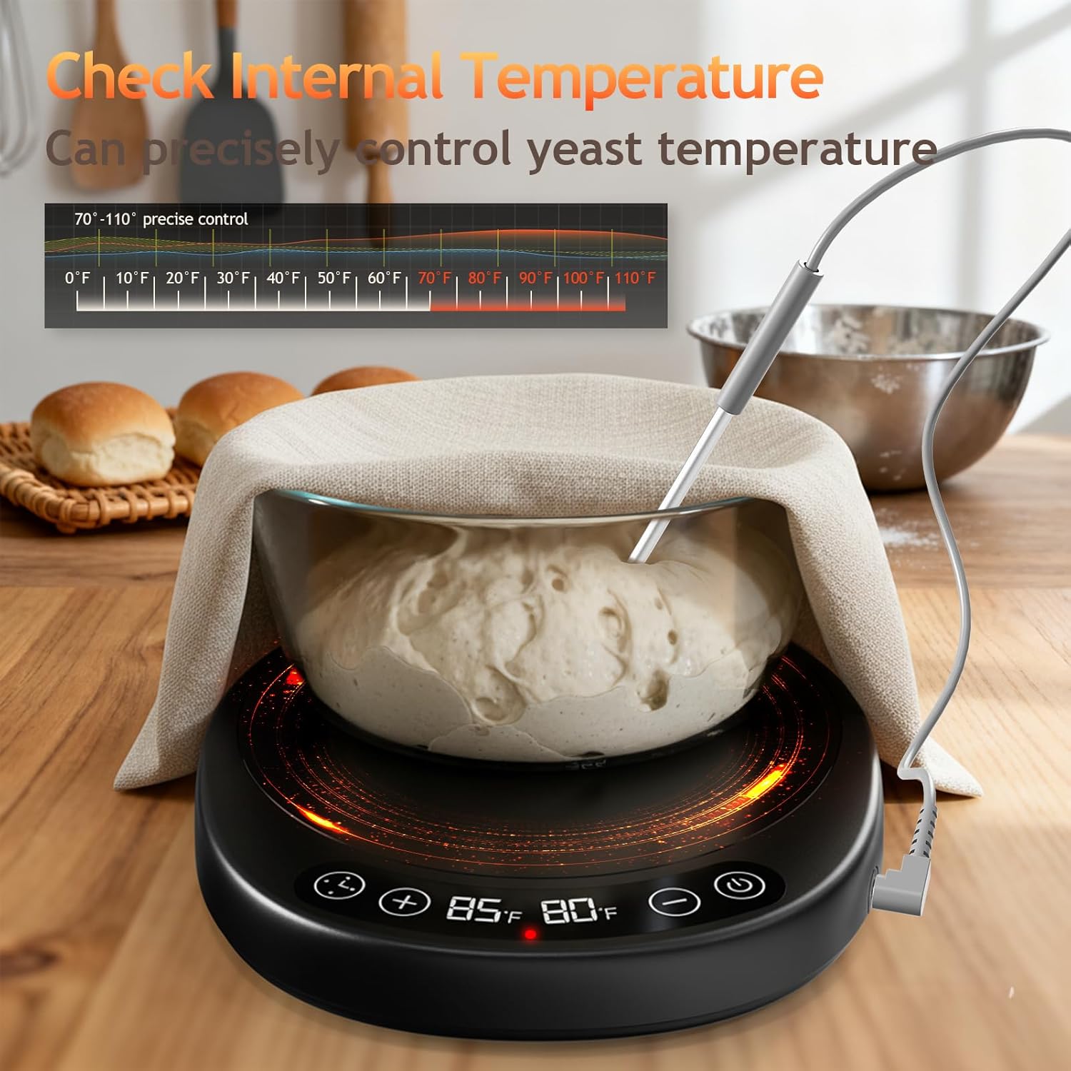 Thumbnail 6 de Pakusane SourKeeper Sourdough Warmer 24H 🍞