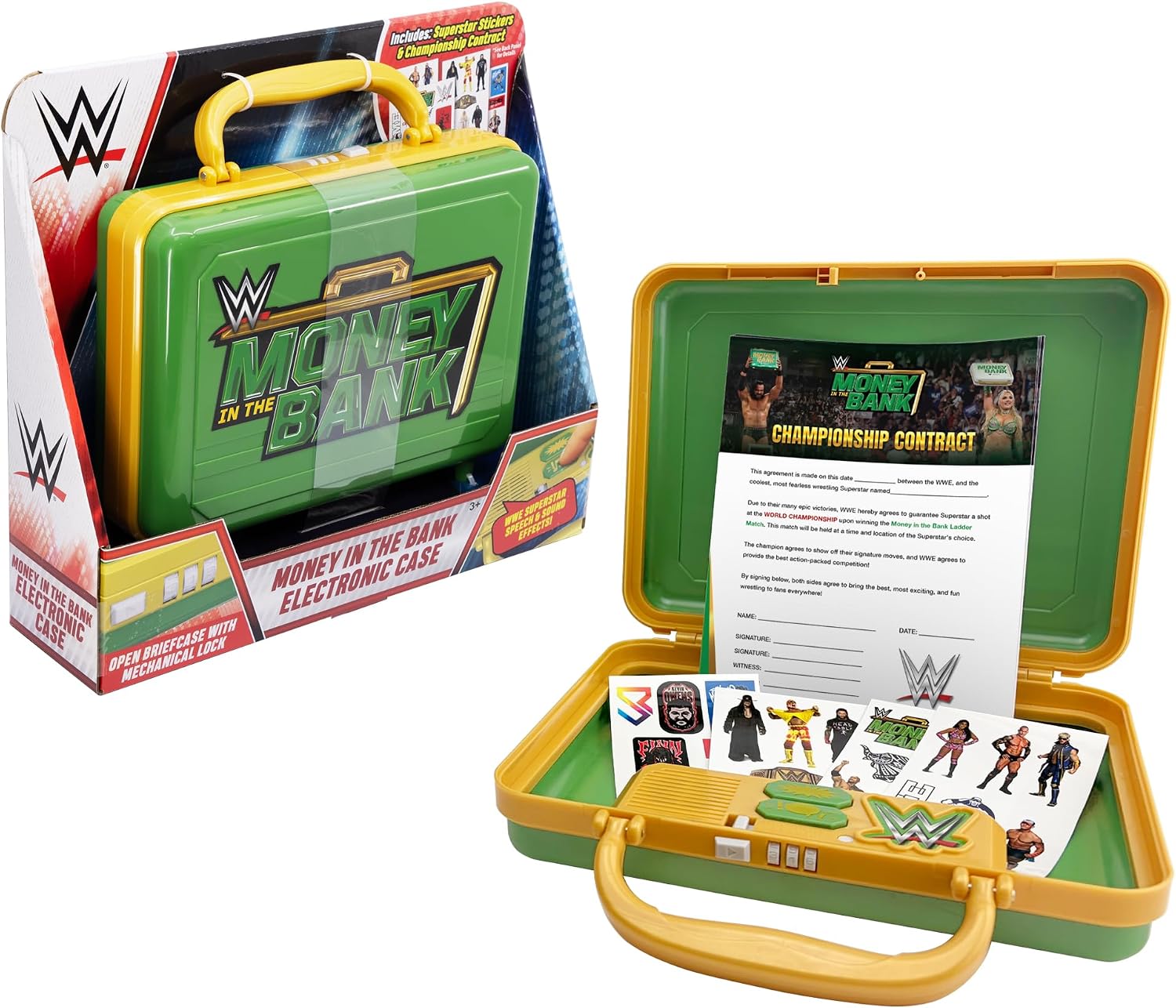 Detalle 1 de WWE Kids' Money Box with Mechanical Lock