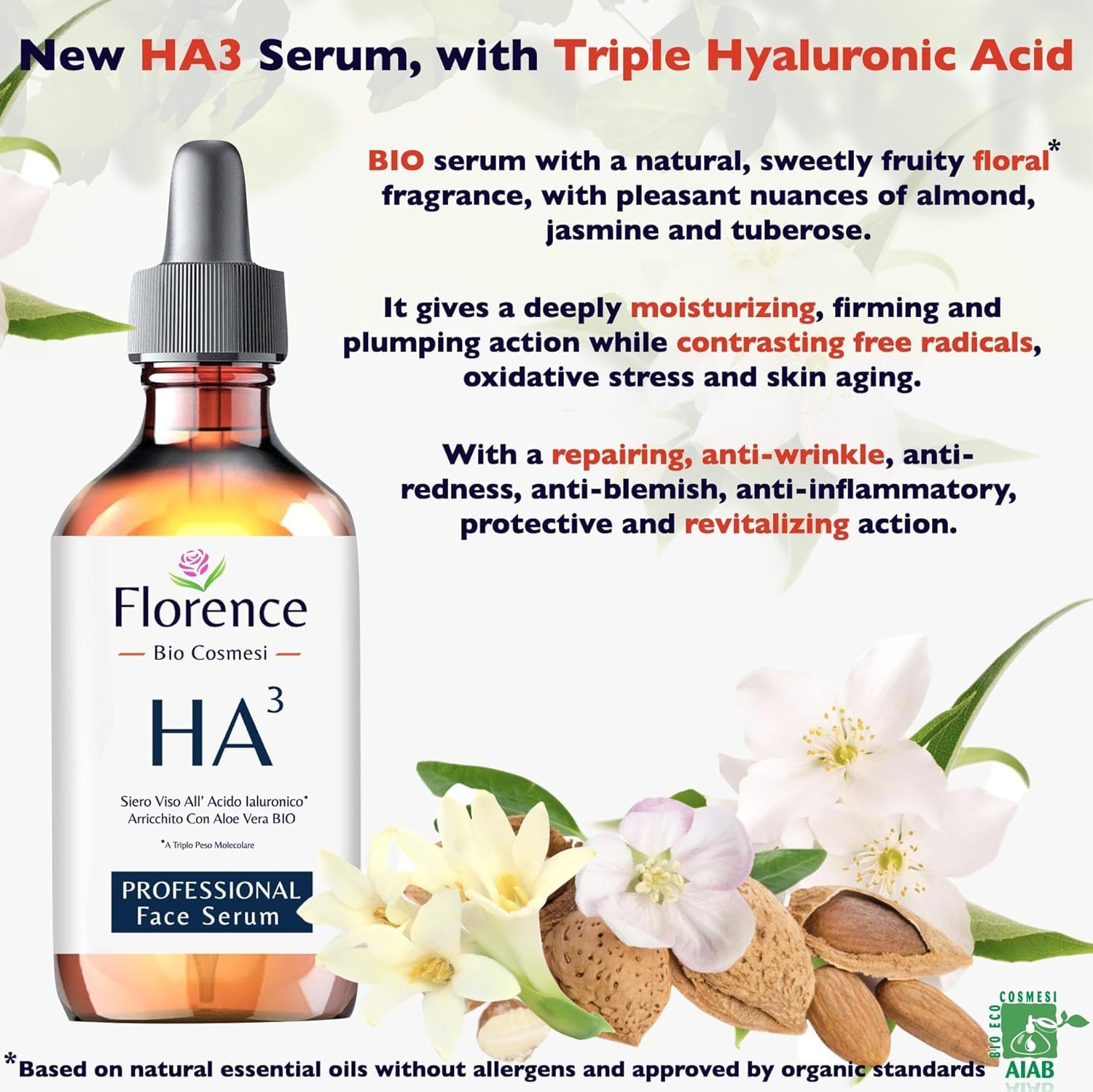 Thumbnail 3 de Hyaluronic Acid Serum for Skin (2 oz) – Niacinamide, B5 & Vitamin C Facial Serum, Non-Greasy Ultra-Hydrating Anti-Aging Moisturizer