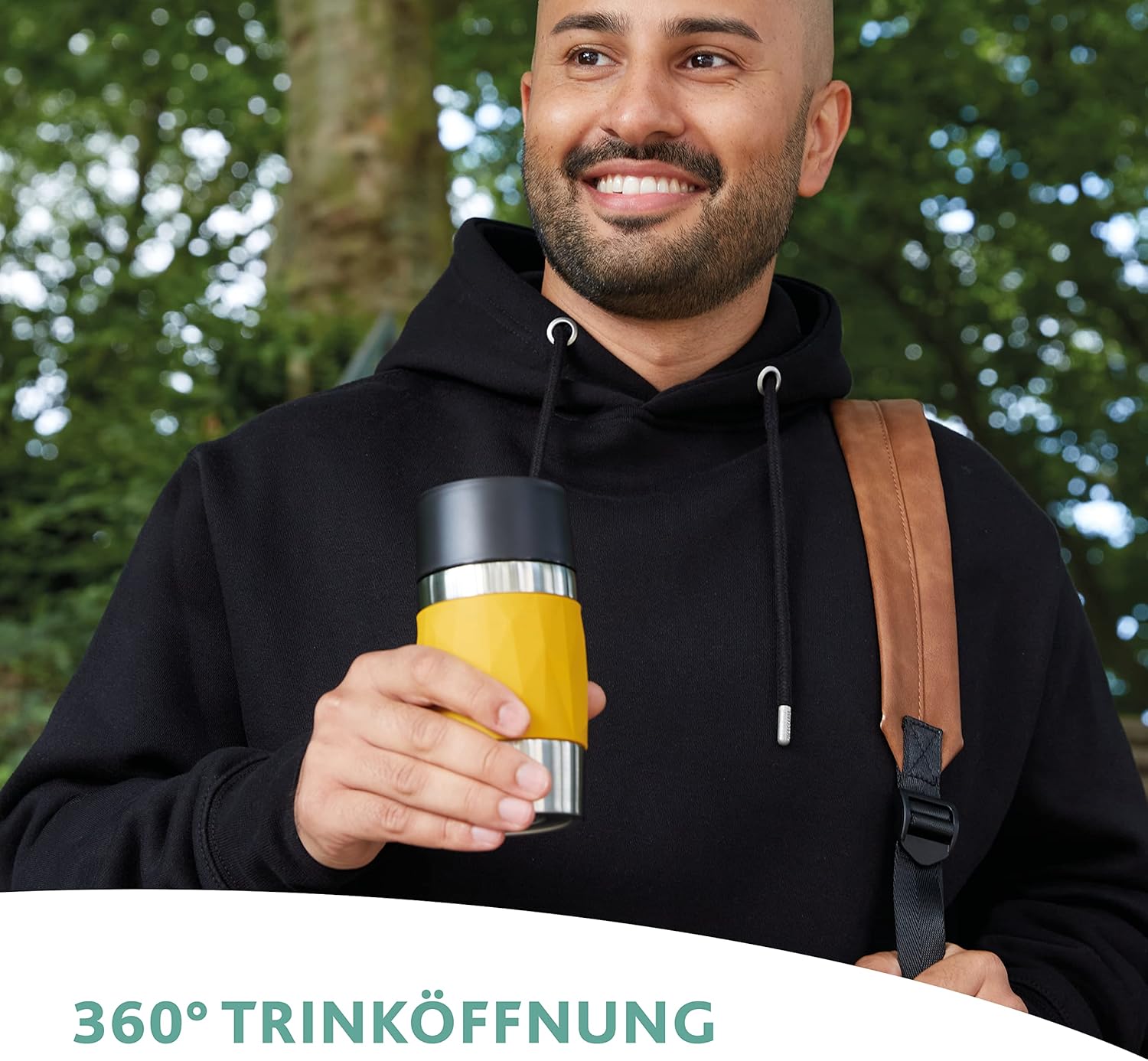 Thumbnail 6 de Emsa N21609 Travel Mug Compact – 0,3 L Edelstahl, 3h heiß / 6h kalt, 360° Trinköffnung, BPA-frei