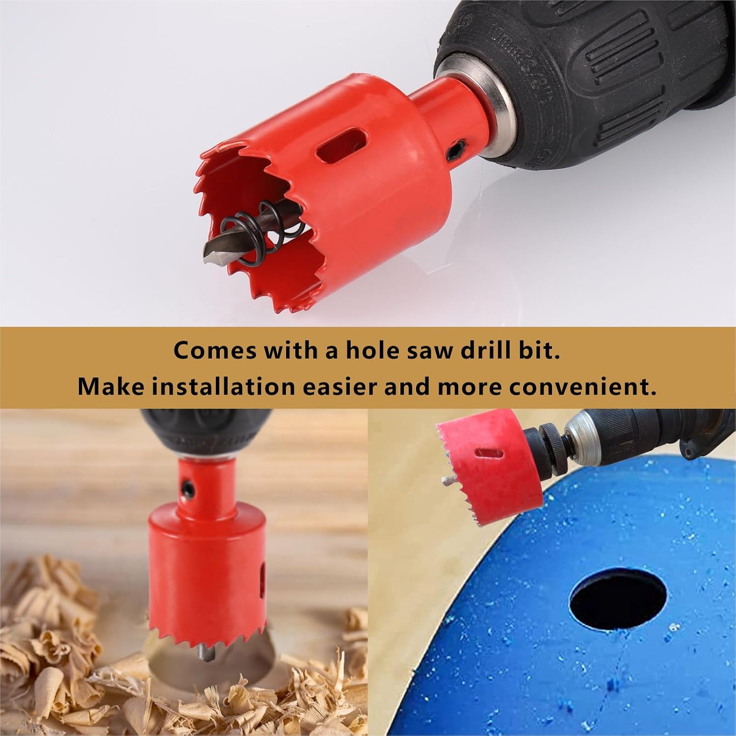 Detalle de Zocipro G013-01 anslutningssats för regntunnor med 50 cm slang och 25 mm kopplingar
