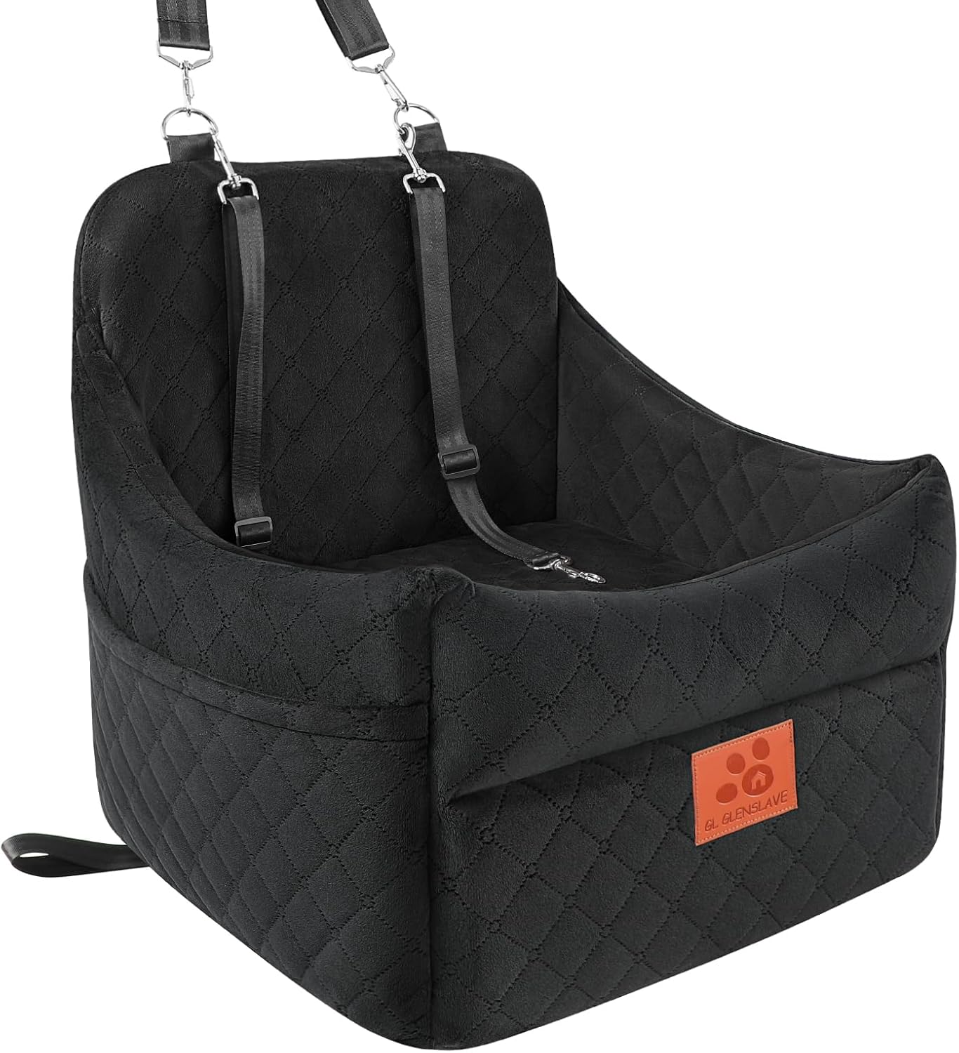 Detalle de GL GLENSLAVE Hunde-Autositz 48×48×52 cm