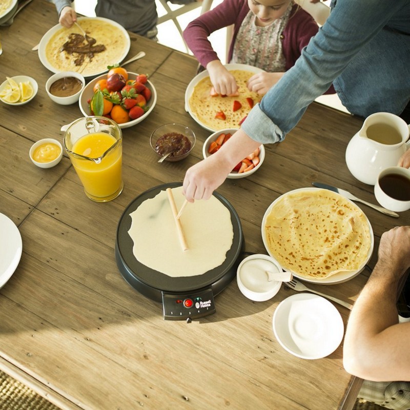 Thumbnail 2 de Russell Hobbs Fiesta Crepera 1200W: crepes rápidas y limpias en casa