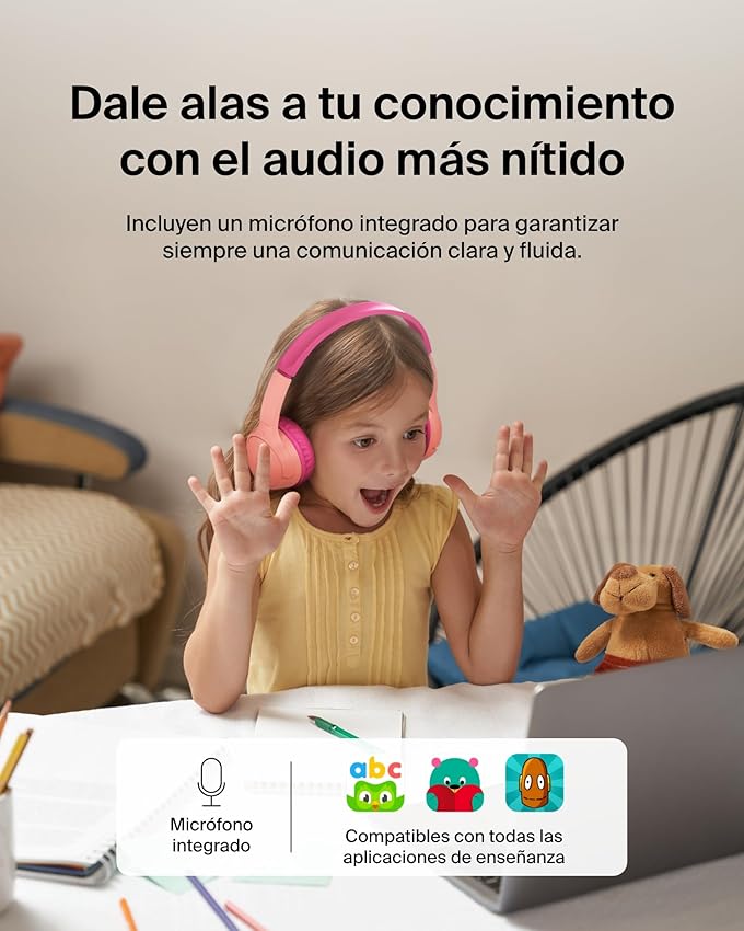Thumbnail 5 de Belkin SoundForm Mini Auriculares para niños, 30 horas