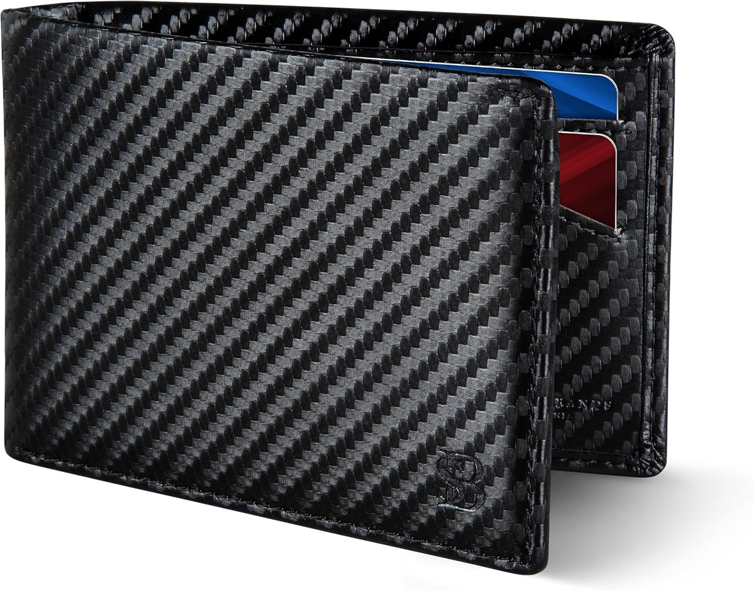 Thumbnail 6 de SERMAN BRANDS Men's Bifold Wallet, Full-Grain Leather