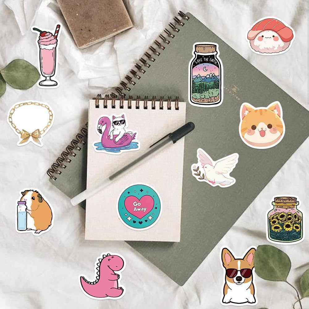 Thumbnail 3 de 120Pcs Cute Stickers for Kids — Waterproof Vinyl Stickers 🎨