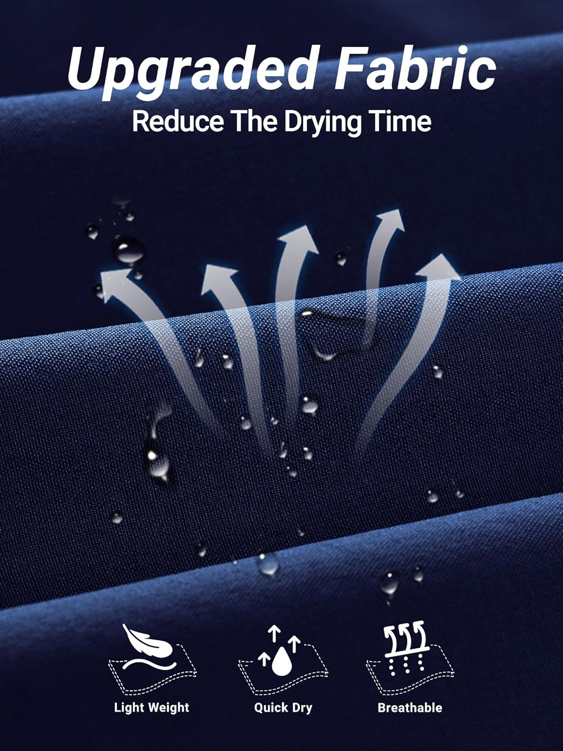 Thumbnail 5 de Arcweg Herren-Badehose mit Reißverschlusstasche, atmungsaktiv & wasserabweisend