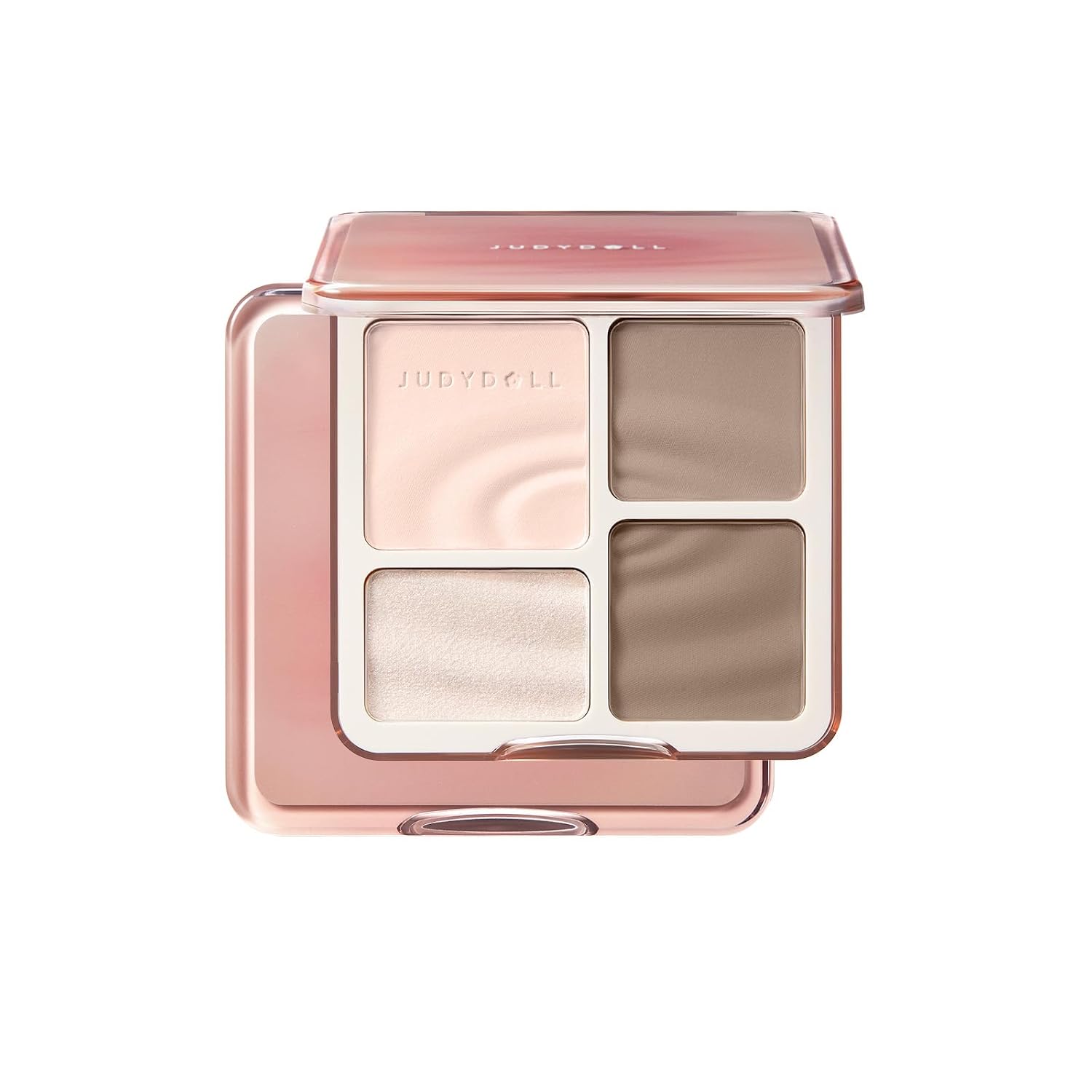 Detalle de JUDYDOLL 01 Wave Contour Palette, 4 Powders with Mirrored Compact