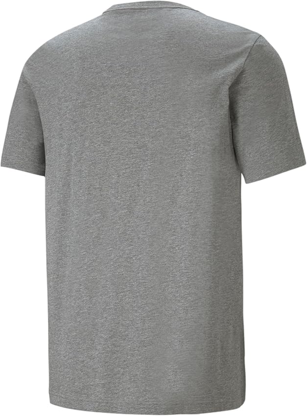 Thumbnail 1 de Puma Ess Logo Tee Medium Gray Heather camiseta hombre talla M