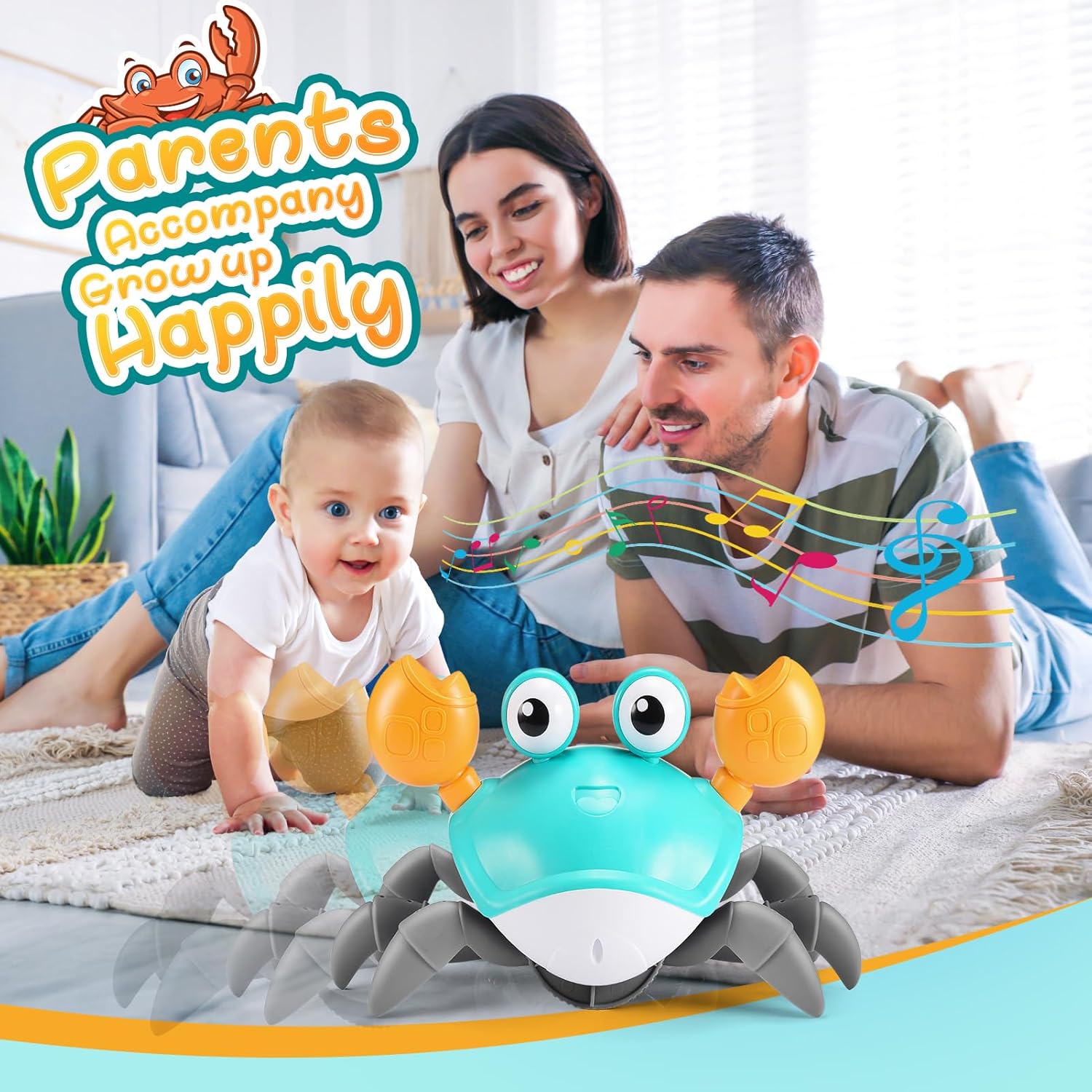 Thumbnail 3 de Veopoko Crawling Crab Toy for Babies