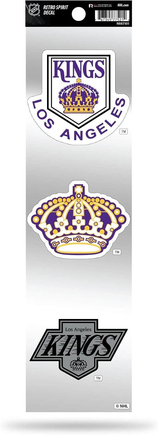 Thumbnail 6 de Rico Industries NHL Hockey Retro Decal Set (3 Retro Team Decals)