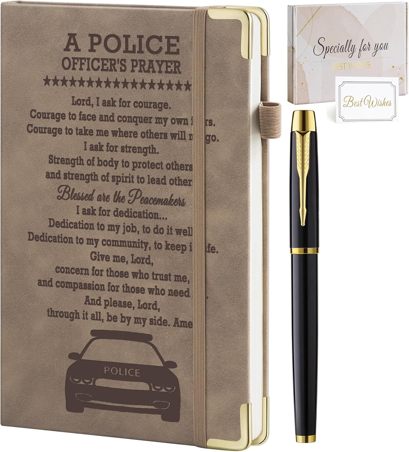 Detalle de Police Officer Journal, A5