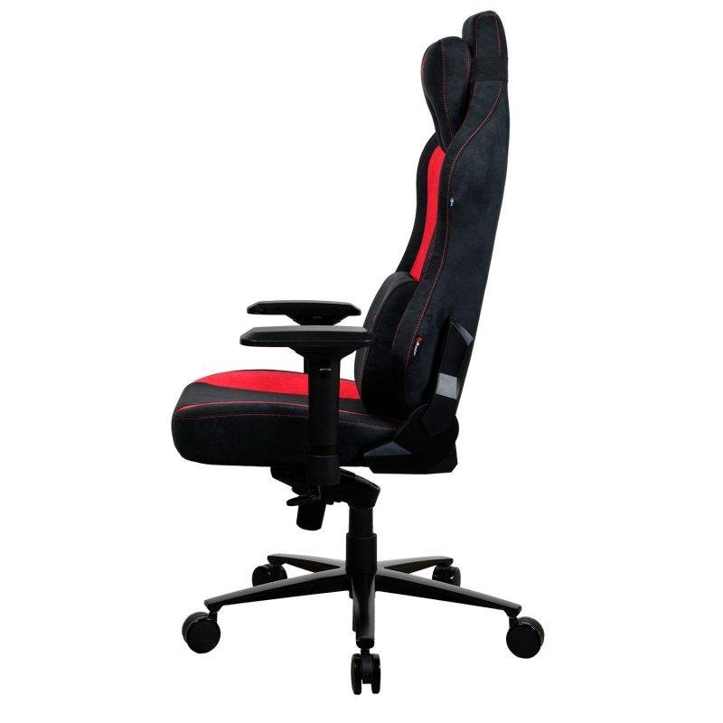 Detalle 2 de Silla de videojuegos Arozzi Vernazza Supersoft Red ergonómica con reposabrazos 4D