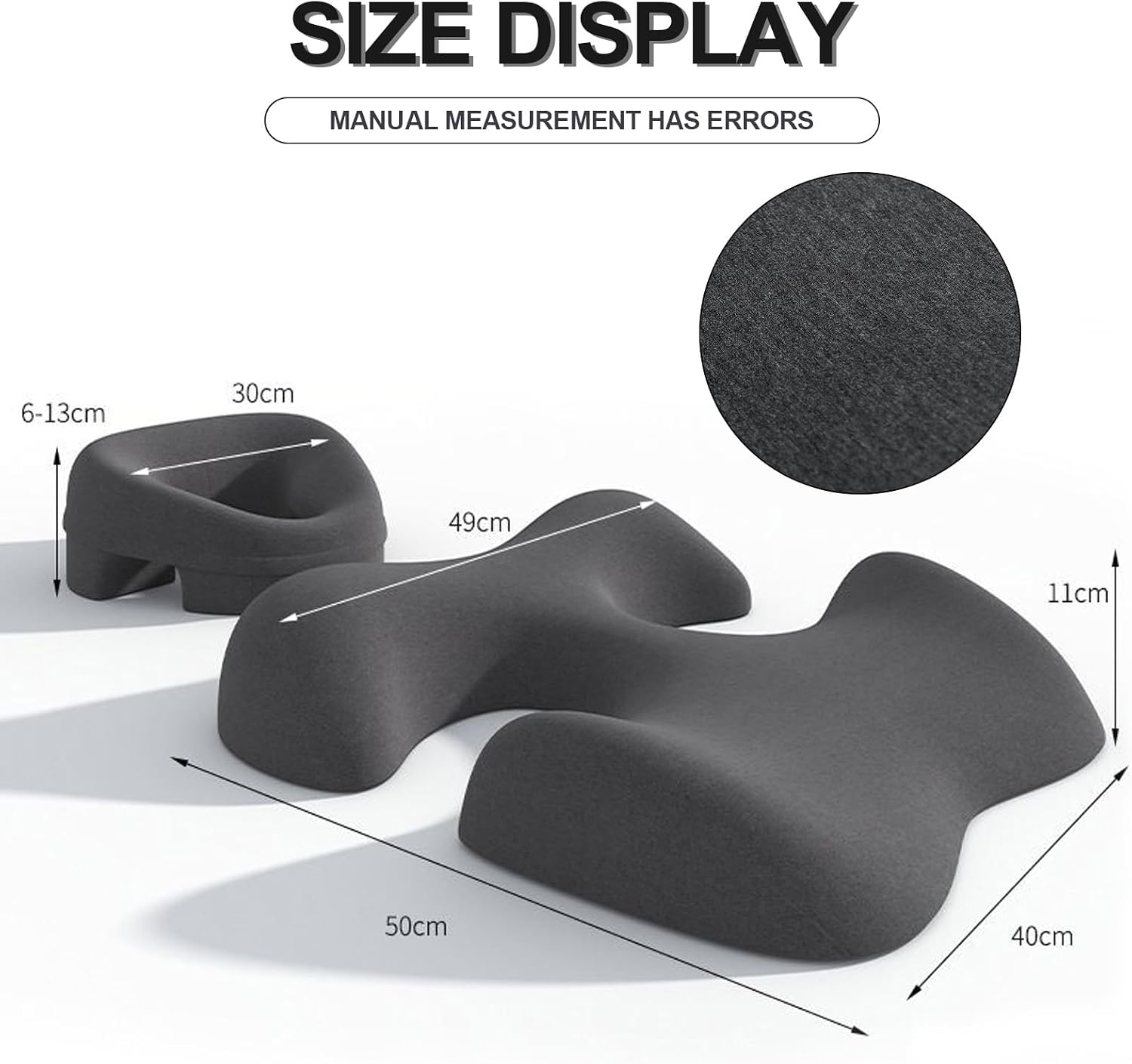 Detalle de Kingbar Coussin Massage Visage et Poitrine – Coussin polyvalent pour table de massage