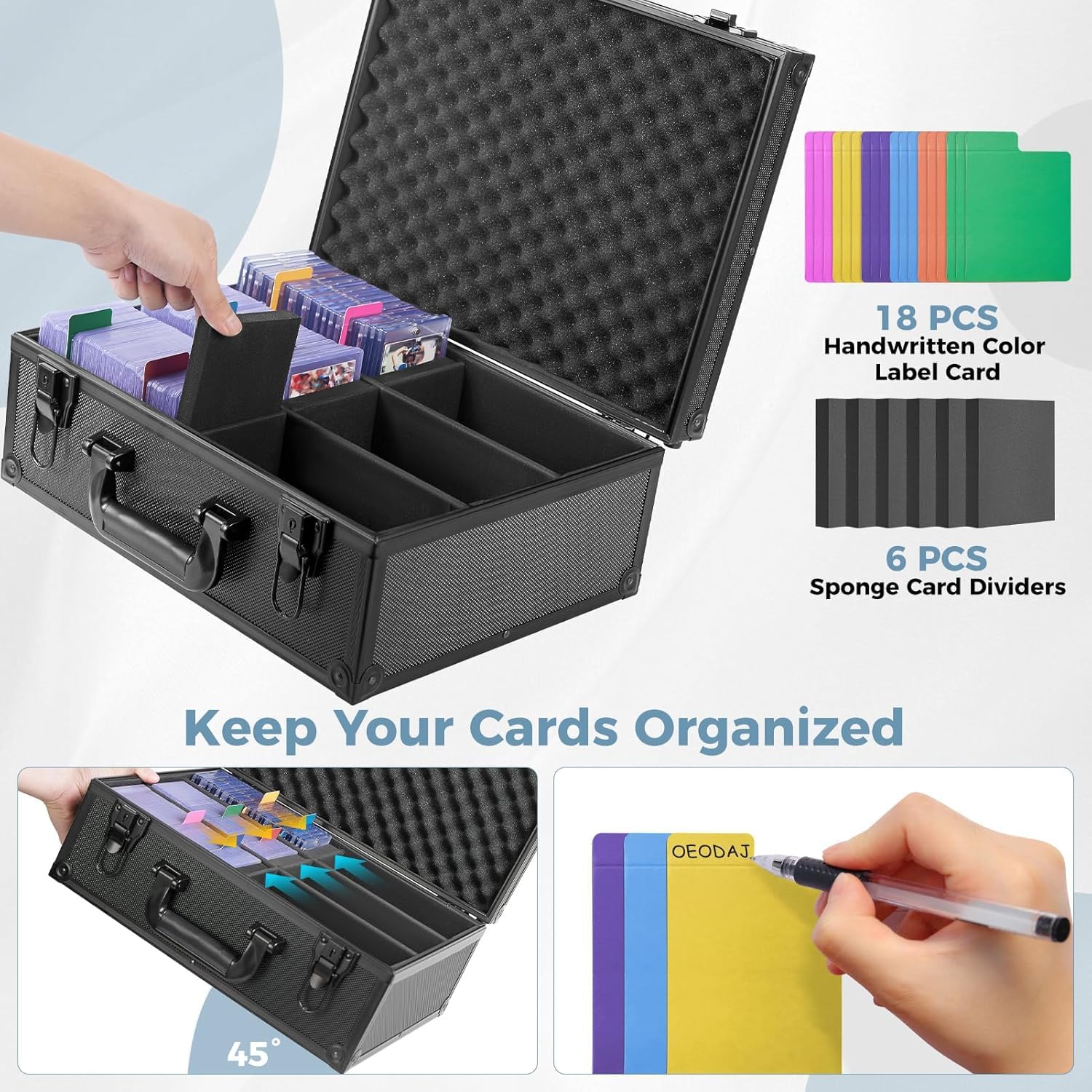 Thumbnail 2 de OEODAJ Top Loader Storage Box 600+ Capacity