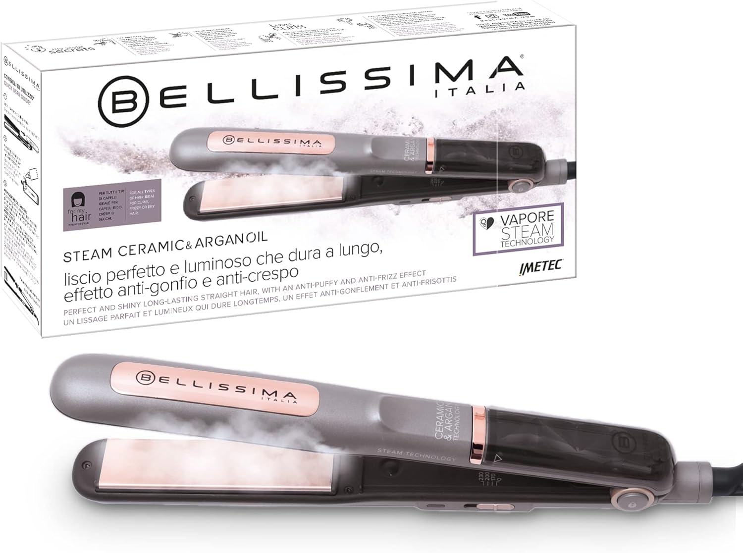Thumbnail 6 de Bellissima Imetec My Pro Steam B28 piastra professionale a vapore con rivestimento in ceramica
