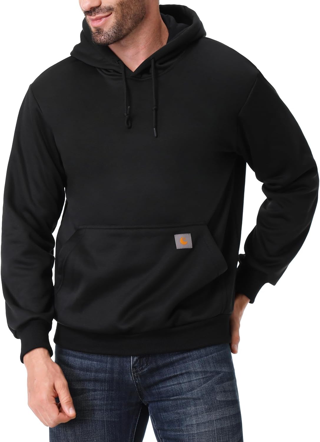 Detalle 2 de TUAOVA Relaxed Fit Fleece Hoodie