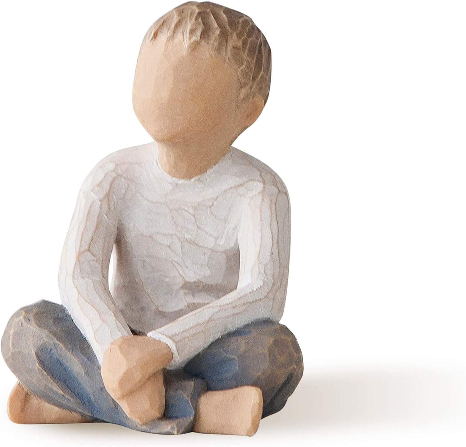 Detalle de Willow Tree 26226 Figurina Bambino – 6 cm, Resina dipinta a mano