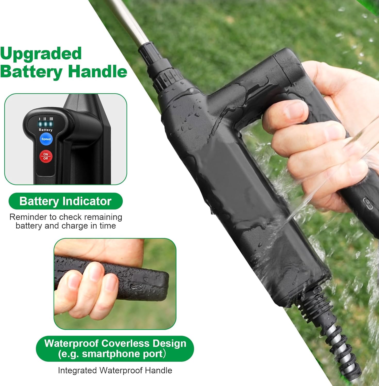 Detalle 2 de SYLSTAR Battery Powered Sprayer 7.4V Garden
