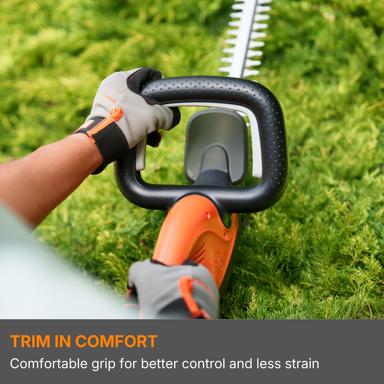 Thumbnail 4 de Flymo 18V SimpliCut 450 Hedge Trimmer (with battery and charger) — 45cm dual action blades