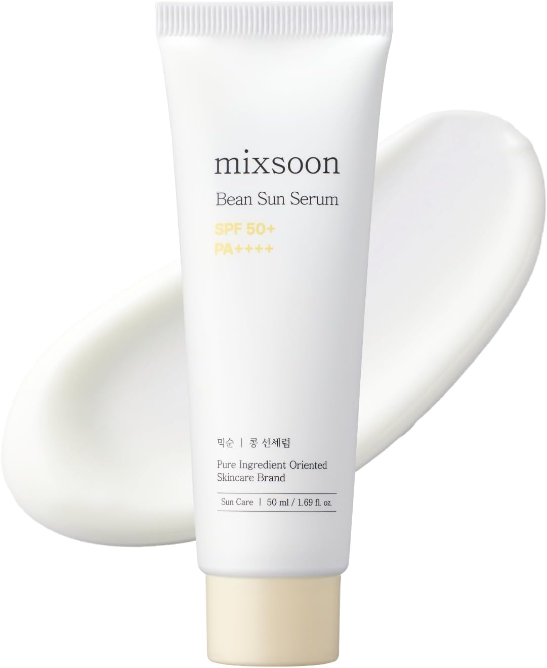Detalle de Mixsoon Bean Sun Serum SPF 50+ PA++++: protezione leggera, idratante e reef-safe per pelli sensibili
