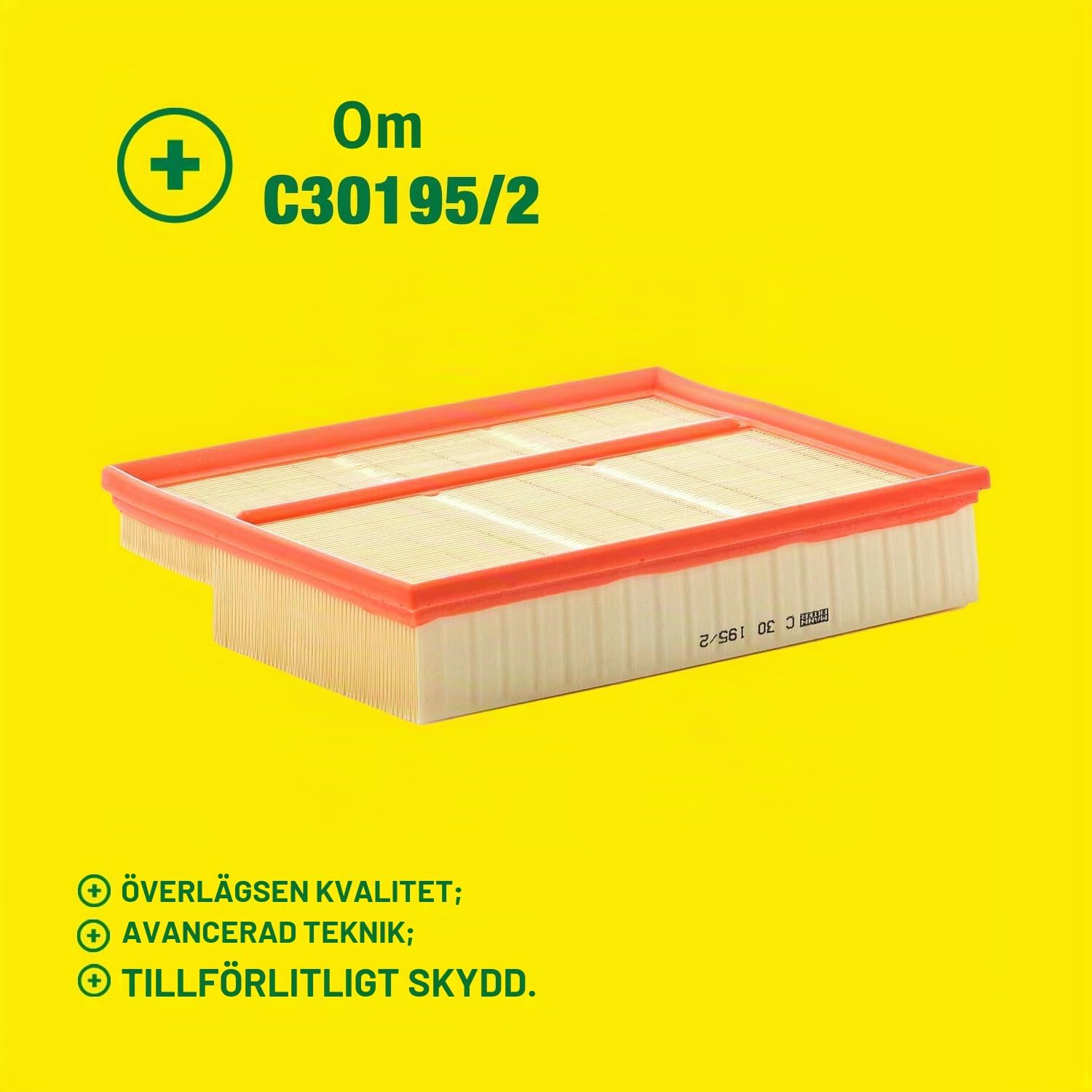 Thumbnail 2 de MANN-FILTER C 30 195/2 luftfilter, fordonsspecifik passform