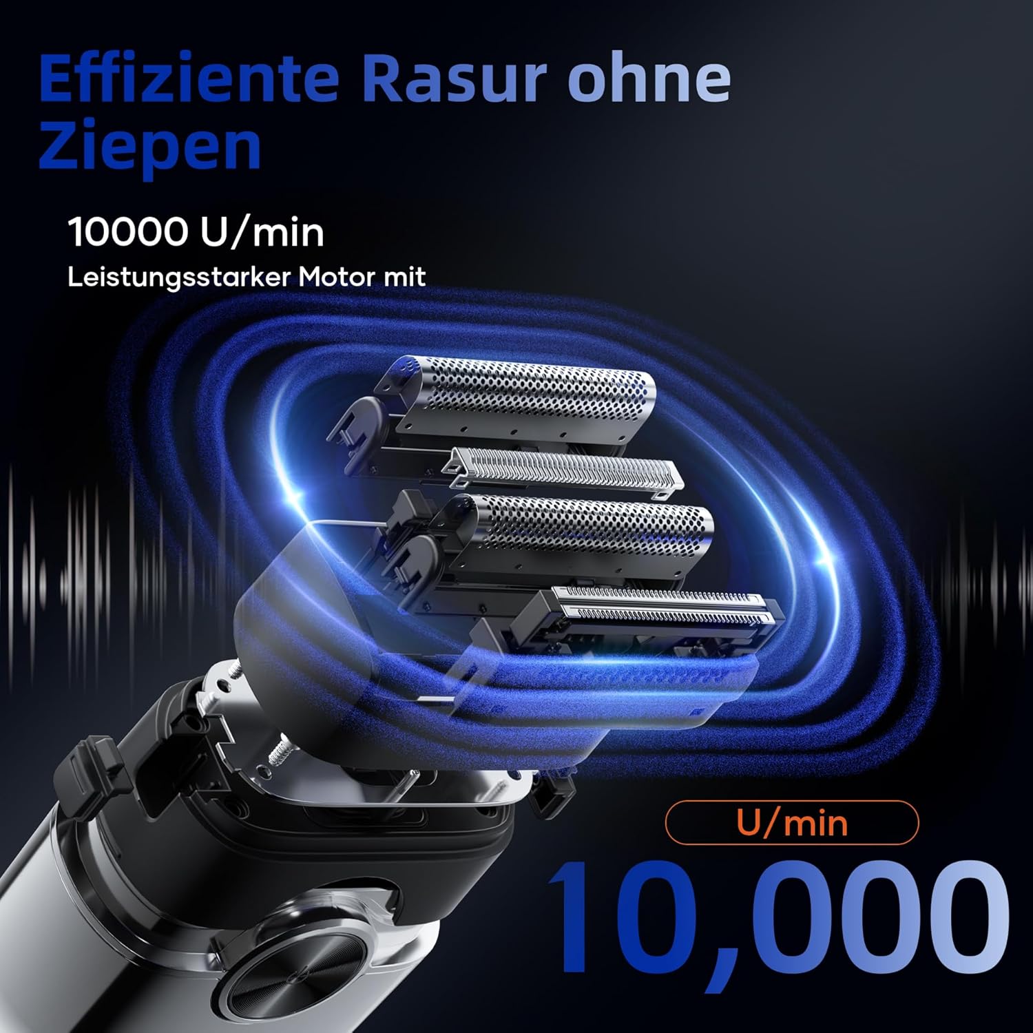 Thumbnail 2 de kensen Mini Foil Shaver Elektrorasierer 120 Min