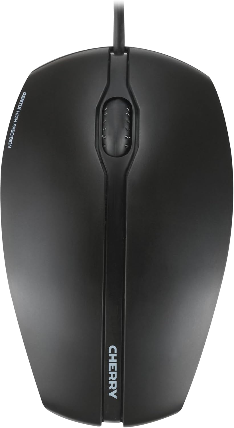 Detalle de Cherry GENTIX Corded : Souris filaire fiable, ergonomie symétrique et capteur précis