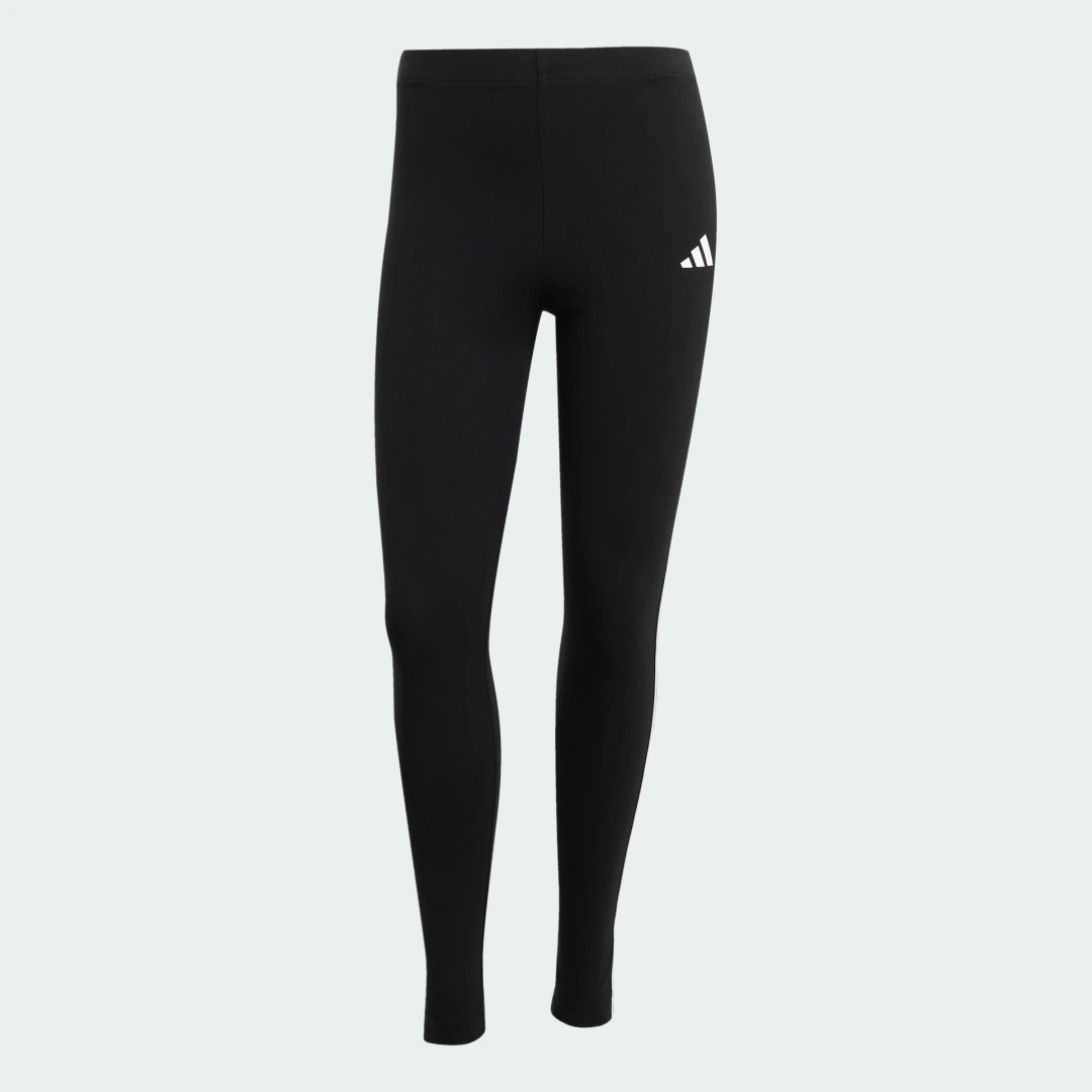 Detalle 2 de Mallas Essentials Color Pop High-Waisted de Adidas (Negro)