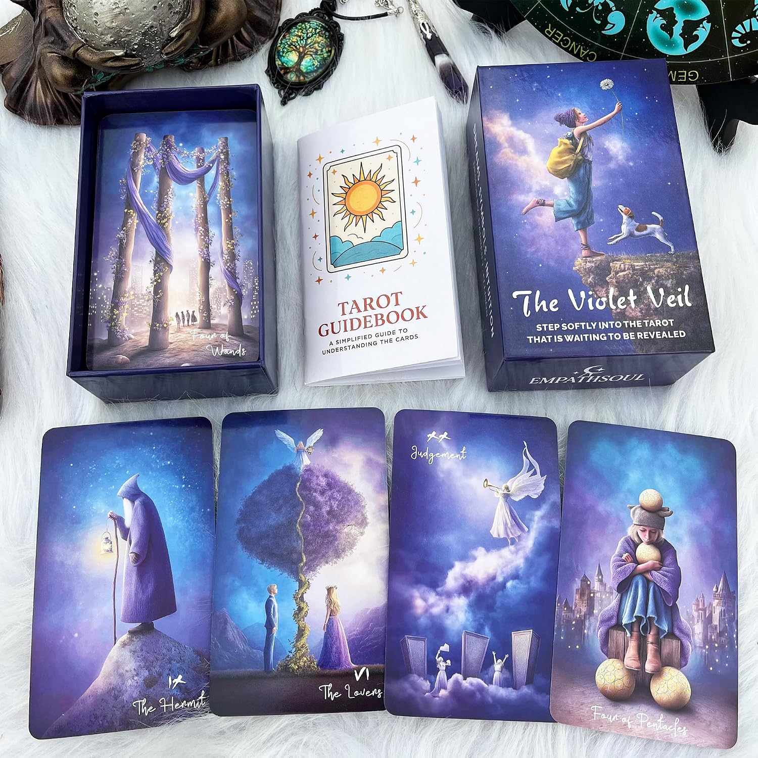 Detalle de DPEHAKMK Tarot Deck, 78 Cards